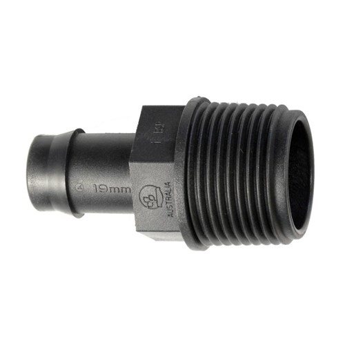 19mm Barb x 25mm MI BSP